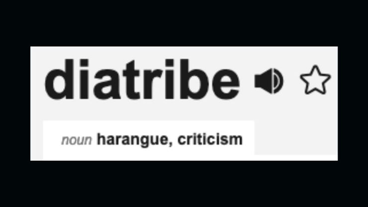 diatribe 3